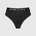 Strap-On-Me Harness Lingerie Idole Dildo-Fixing Panties - L - Black