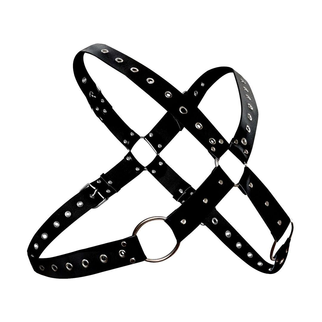 Men's Harness Art of Sex - Arcady, Black L-2XL
