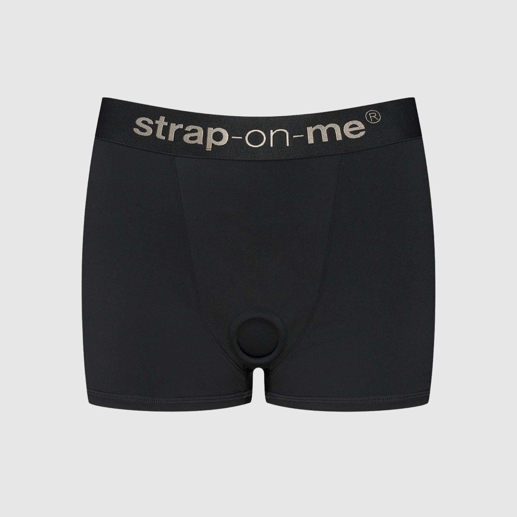 Шорти з фіксацією ділдо Strap-On-Me Harness Lingerie Allure - M - Black