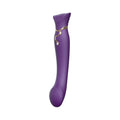 Smart Vibrator Zalo - Queen Twilight Purple, Pulsating Pearl, Swarovski Crystal