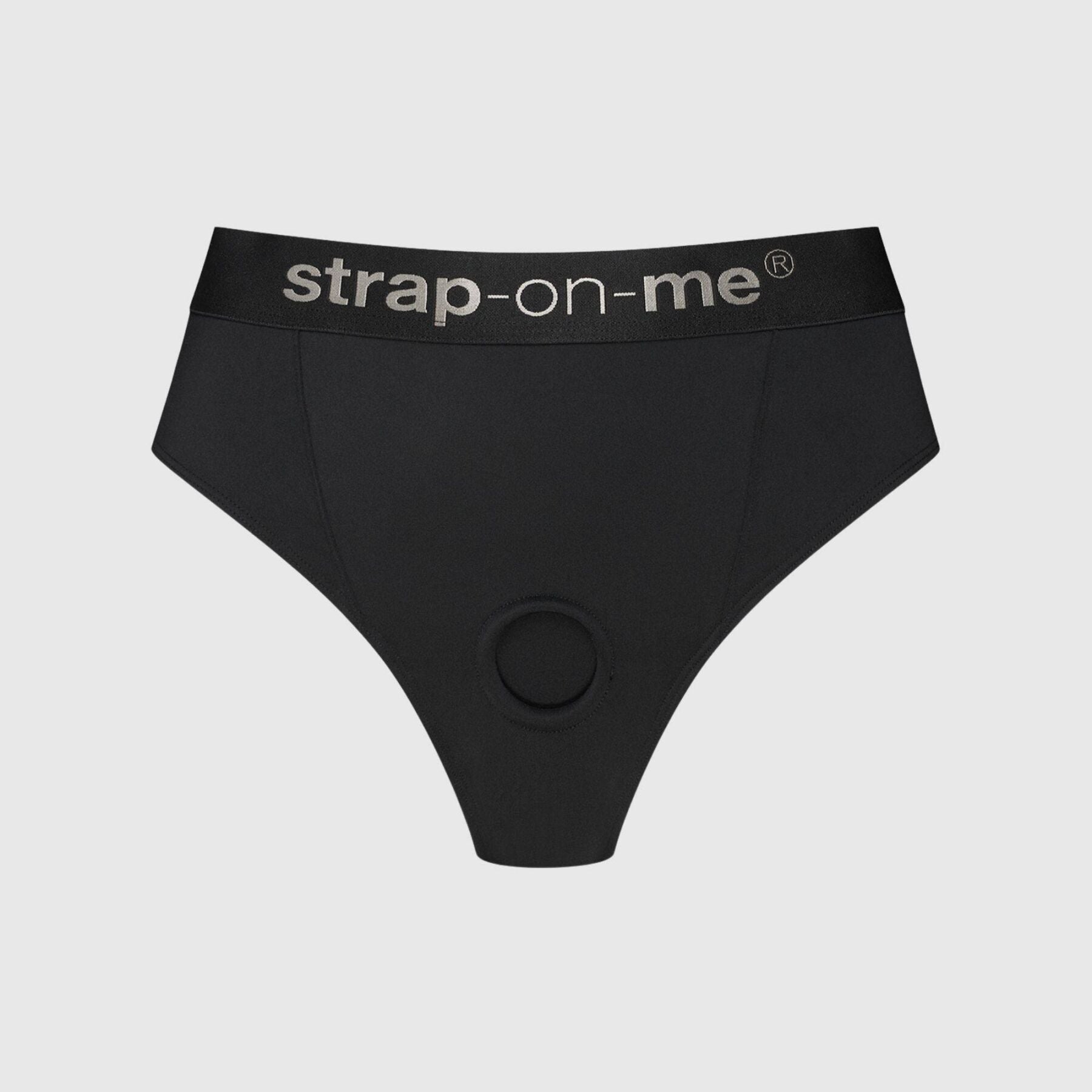 Трусики з фіксацією дилдо Strap-On-Me Harness Lingerie Idole - S - Black