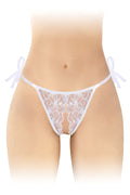 Fashion Secret STELLA White Open Crotch Panties