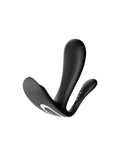 Satisfyer Top Secret+ Black double smart vibrator panties