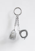 Handcuffs Keychain White
