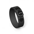 Adjustable Erection Ring with Buttons Love To Love HERO RING - BLACK ONYX