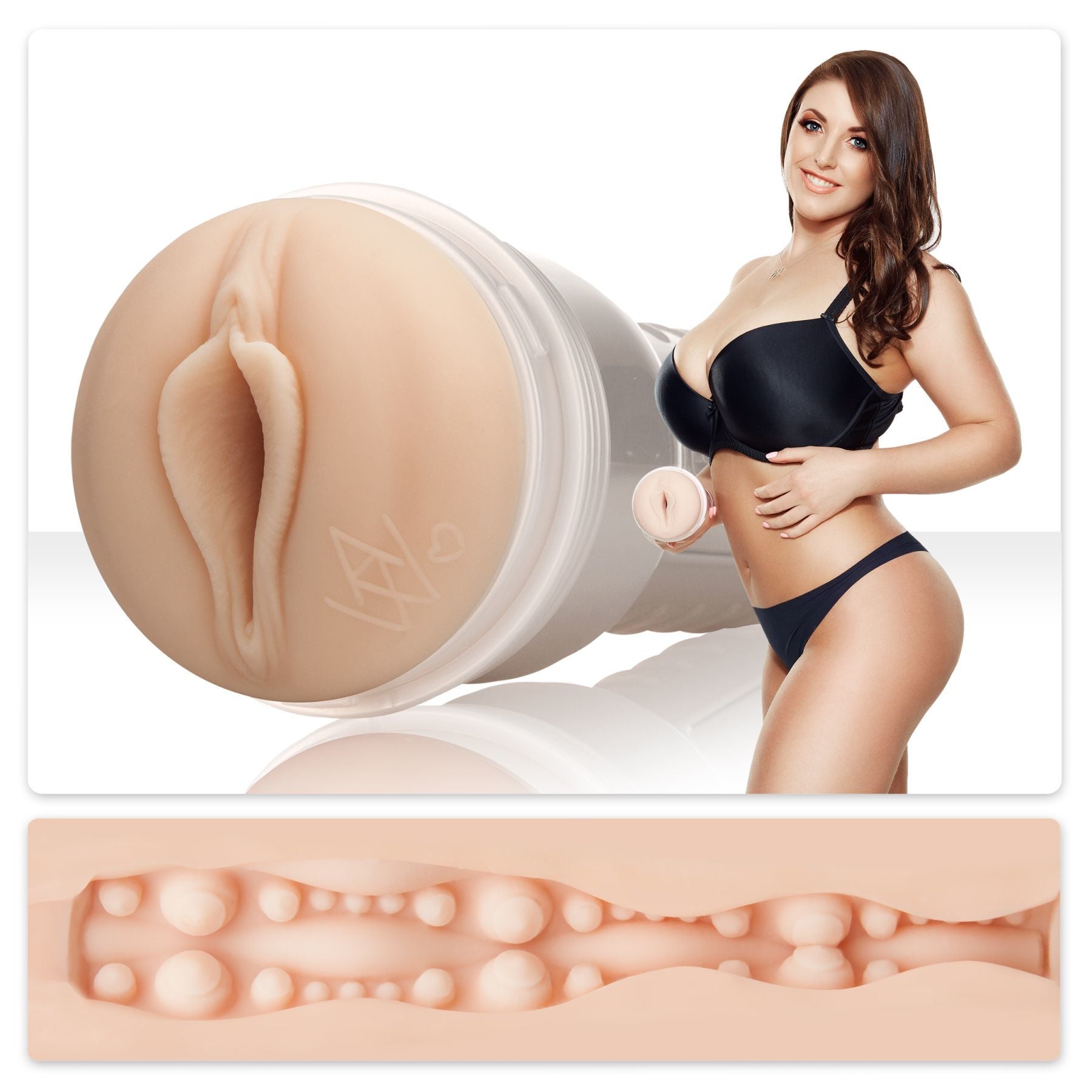 Fleshlight Girls Masturbator: Angela White - Indulge, cast from a vagina, very gentle