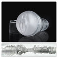 Fleshlight Ice Lady Crystal Masturbator, Translucent Material and Casing