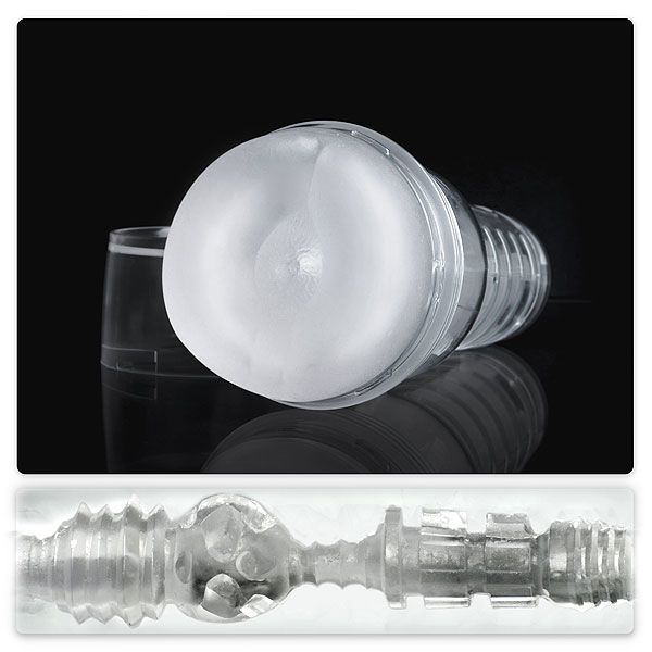 Fleshlight Ice Butt Crystal Masturbator Semi-Transparent Casing