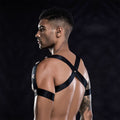 Erotic lingerie set for men briefs + harness One Size Black