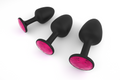 Dorcel Geisha Plug Ruby XL anal plug with an internal ball, creates vibrations, max diameter 4.5 cm
