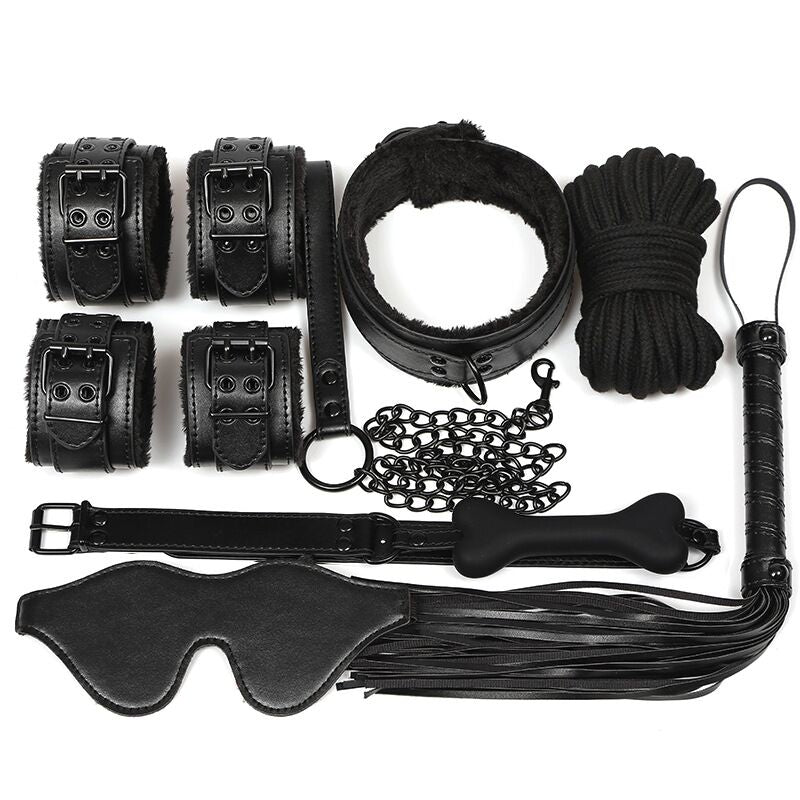 7-in-1 BDSM Kit LY1003 Black