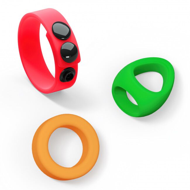 Love to Love NEON RING KIT - a set of bright erection rings