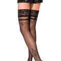 Stockings Passion ST104 1/2 black