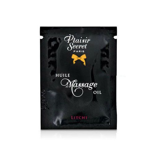 Plaisirs Secrets Litchi Massage Oil Sample (3 ml)