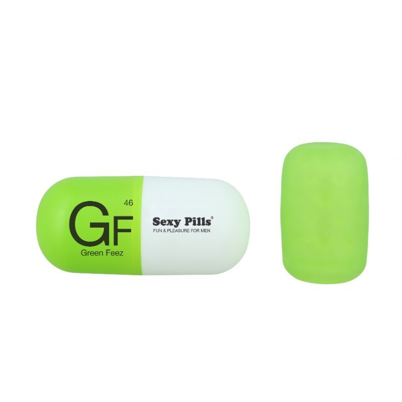Masturbator pill Love To Love SEXY PILLS GREEN FEEZ