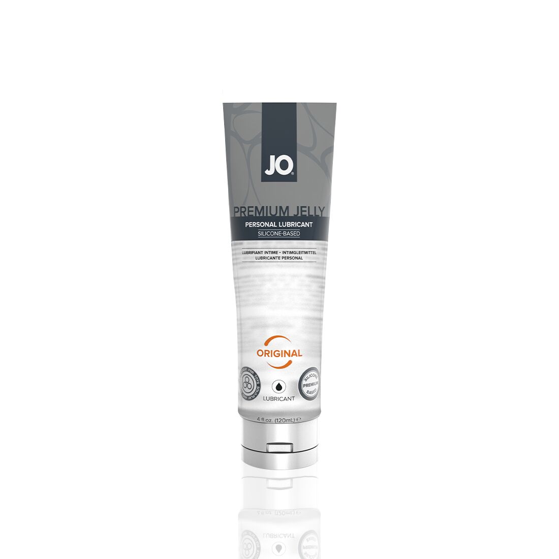 JO PREMIUM JELLY - ORIGINAL (120ml) Silicone-based lubricant, preservative-free
