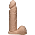 Фалоімітатор Doc Johnson Vac-U-Lock - 8 Inch ULTRASKYN Cock White, діаметр 5,1 см