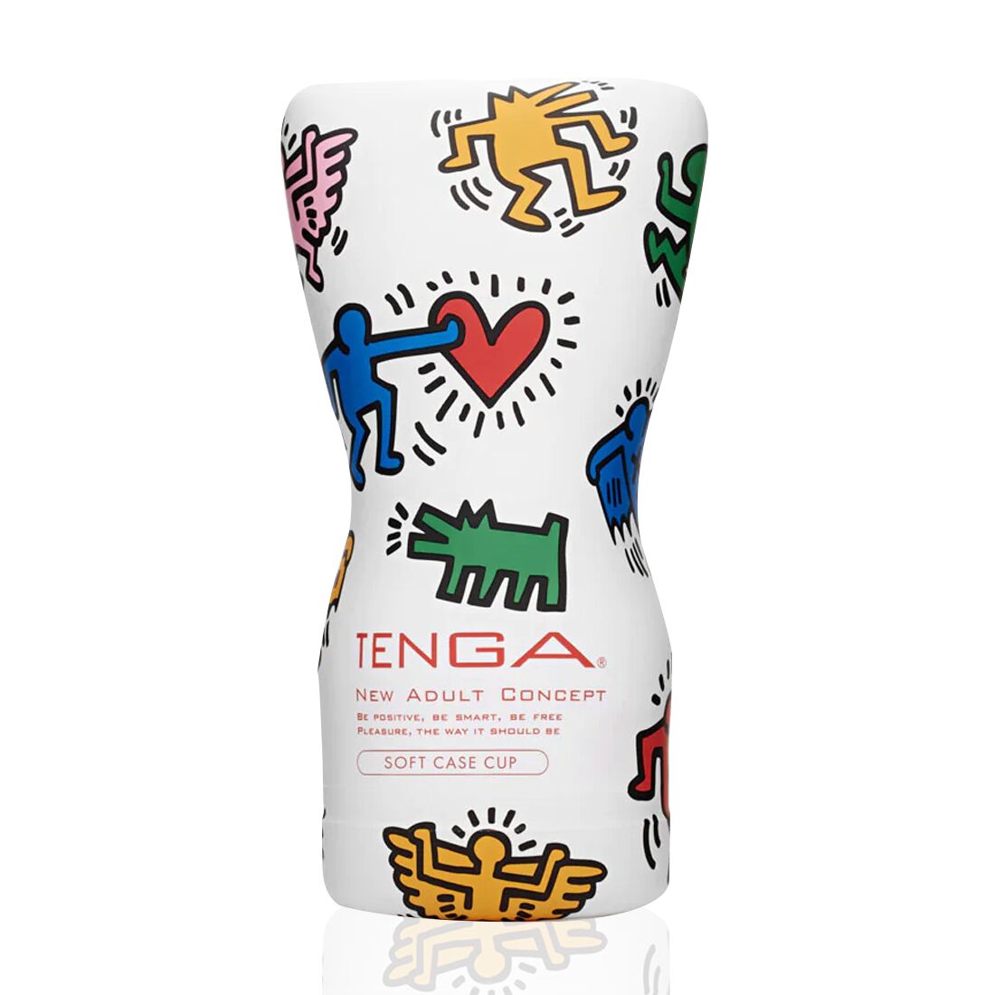 Tenga Keith Haring Soft Case Cup (soft pad) squeezable