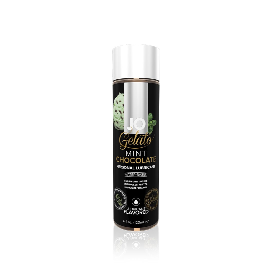JO GELATO Mint Chocolate water-based lubricant (120ml) sugar, paraben, and propylene glycol free