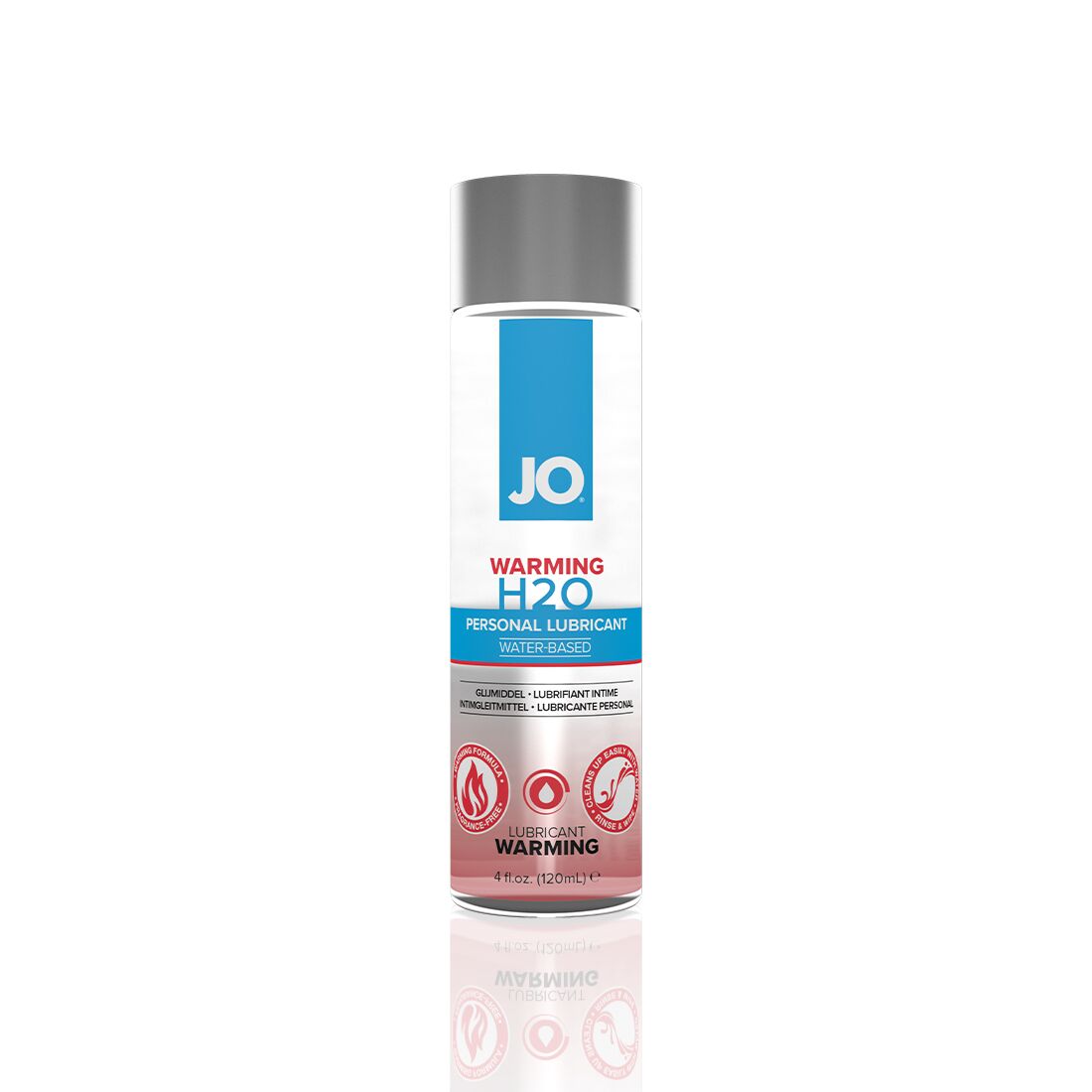 Warming Lubricant JO H2O WARMING (120 ml) with Peppermint Extract