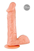 Suction Cup Dildo Real Body — Real Bruce Flesh, TPE, diameter 4.2 cm