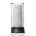 Tenga 3D Pile masturbator, very soft, made of antibacterial elastomer with silver