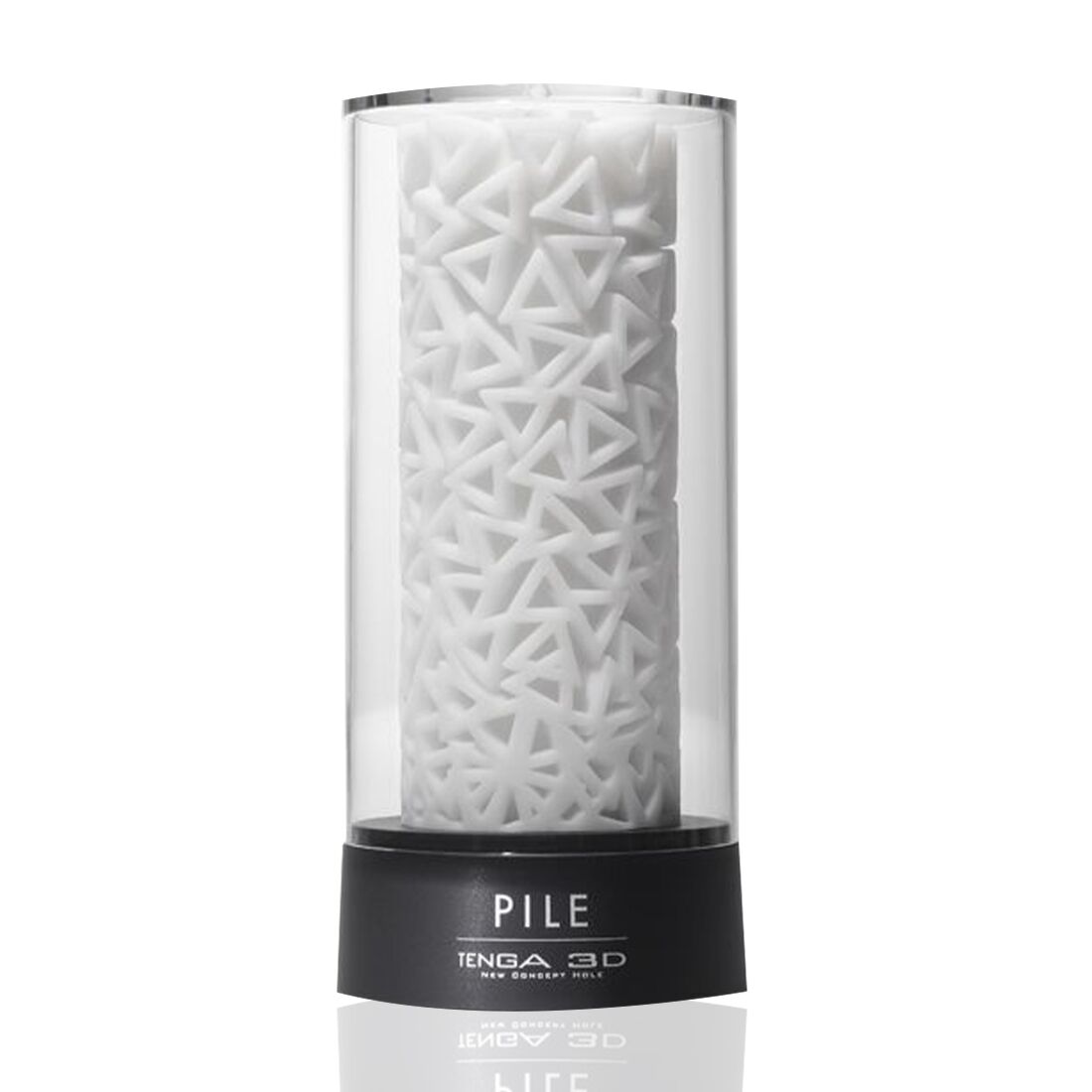 Tenga 3D Pile masturbator, very soft, made of antibacterial elastomer with silver