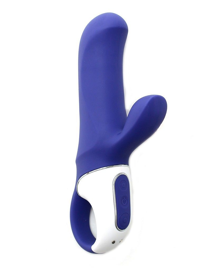 Powerful rabbit vibrator Satisfyer Vibes Magic Bunny, two motors, molded silicone, 12 operating modes