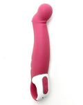 Powerful Vibrator Satisfyer Vibes Petting Hippo with Flexible Shaft, Liquid Silicone, 12 Modes