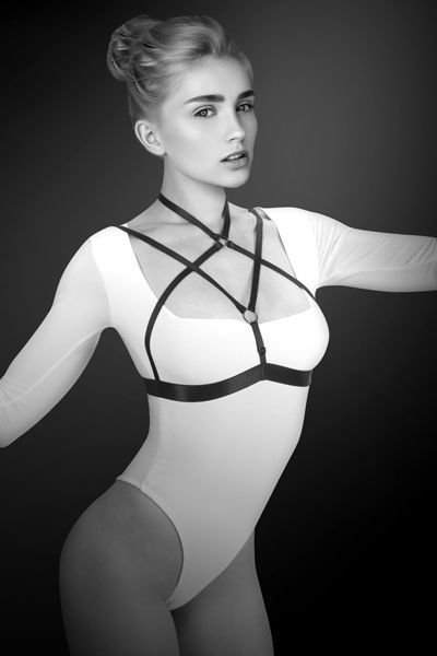 Bijoux Pour Toi - ALYSSA harness, elastic polyester