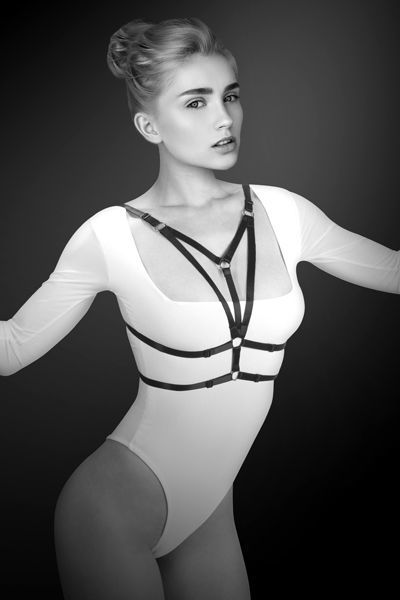 Bijoux Pour Toi Chest Harness - LAURA, elastic polyester