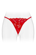 Трусики-стрінги з перлинною ниткою Fashion Secret VENUSINA Red