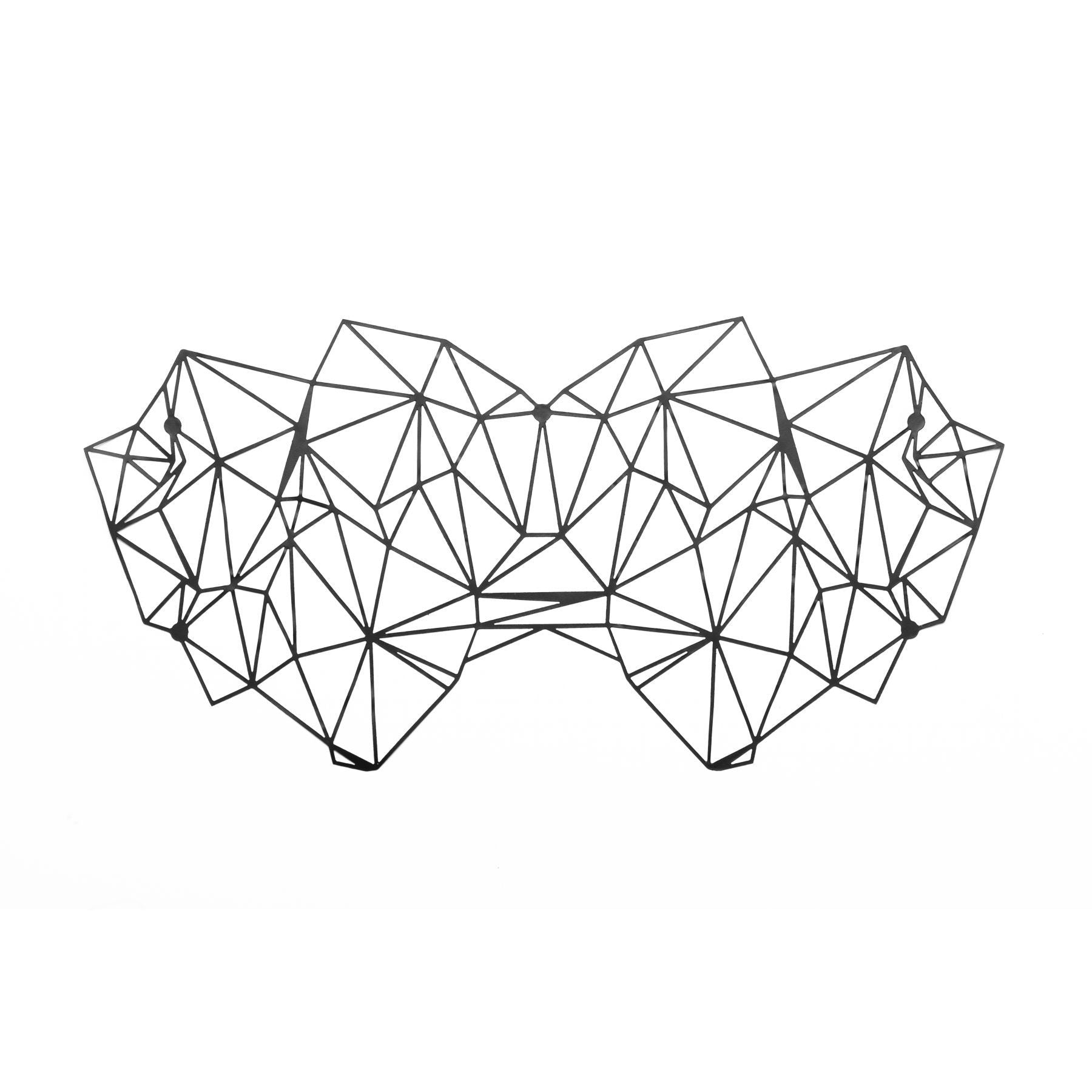 Face mask Bijoux Indiscrets - Kristine Mask, vinyl, adhesive attachment, no ties