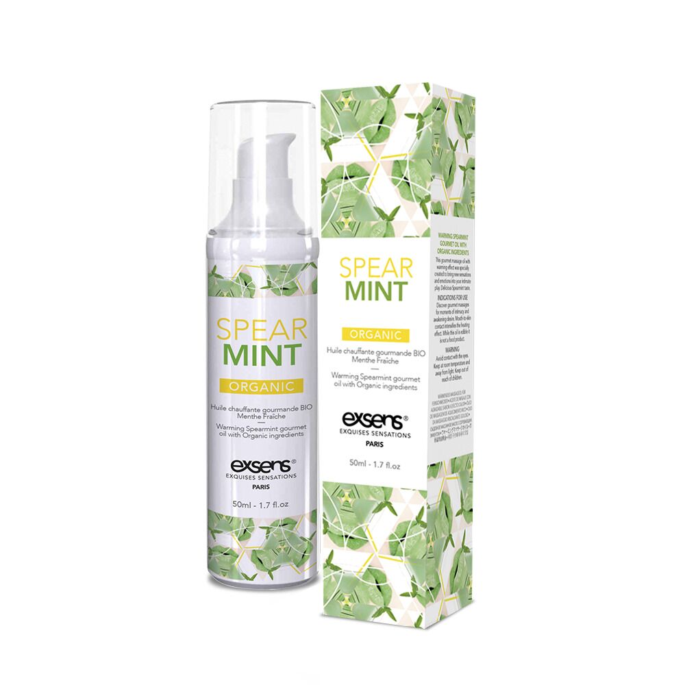 Sale!!! EXSENS Organic Spear Mint Massage Oil 50ml (expires 07.2026)