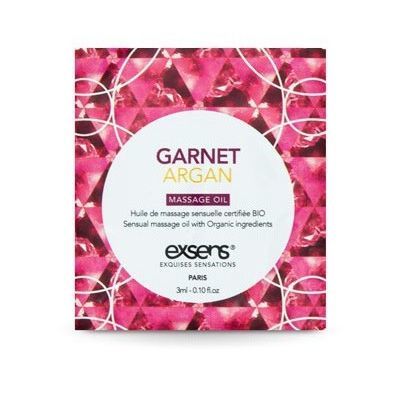 EXSENS Garnet Argan massage oil sample 3ml