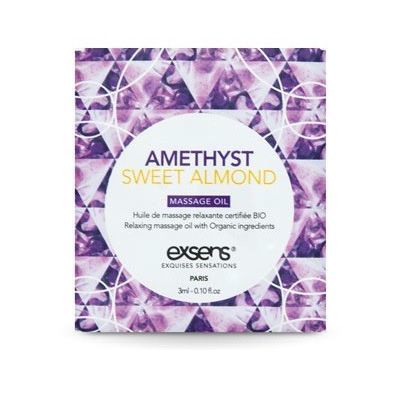 EXSENS Amethyst Sweet Almond Massage Oil Sample 3ml