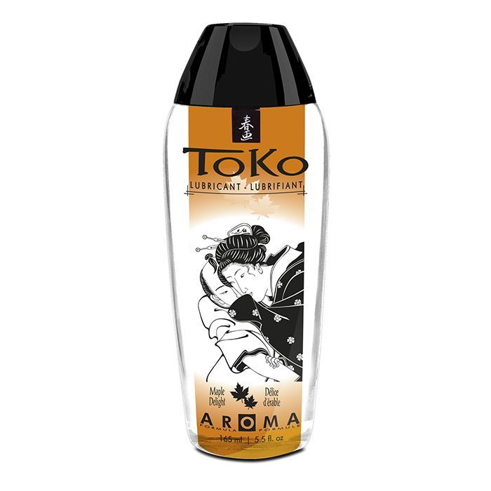 Water-based lubricant Shunga Toko AROMA – Maple Delight (165 ml), sugar-free