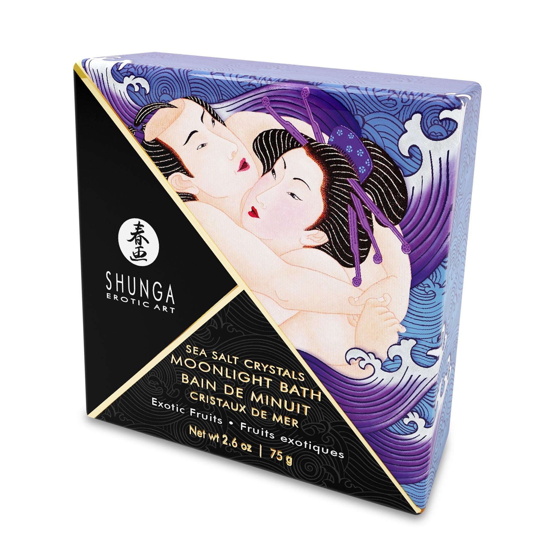 Bath Salt Shunga Moonlight Bath – Exotic Fruits (75 g), Dead Sea salt, aromatic oils