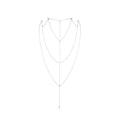 Ланцюжок для спини Bijoux Indiscrets Magnifique Back and Cleavage Chain - Silver, прикраса для тіла