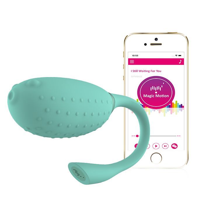 Smart Vibrating Egg Magic Motion Fugu Green, deep vibration