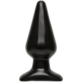 Анальна пробка Doc Johnson Smooth Classic Large - Black, макс. діаметр 5,7 см