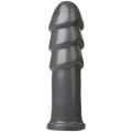 Фалоімітатор для фістингу Doc Johnson American Bombshell B-10 Warhead Gun Metal, діаметр 6,9 см