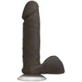 Фалоімітатор Doc Johnson The Realistic Cock 6 inch Black - ULTRASKYN, Vac-U-Lock, діаметр 4,3 см