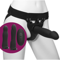 Набір для страпона з вібрацією Doc Johnson Body Extensions - BE Naughty - Black