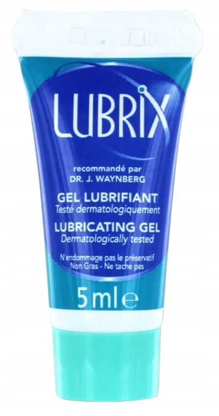 Water-based lubricant Lubrix (5 ml) paraben-free
