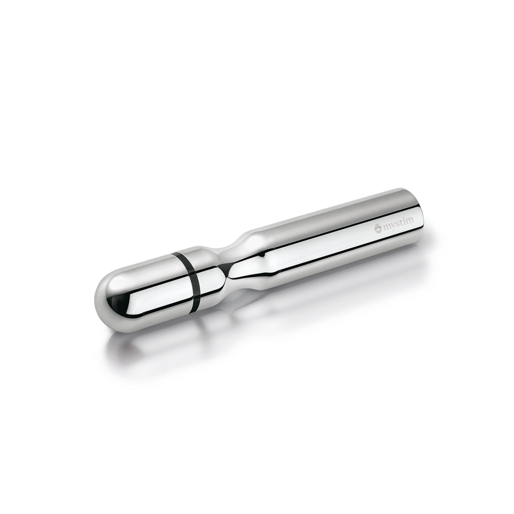 Mystim Double Dan Metal Dildo for E-Stimulator, 2.5 cm Diameter