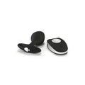 Mystim Rocking Vibe Silicone Anal Plug with Vibration and Remote for Electrostimulator, 3.7 cm