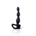 Prostate massager with adjustable bend Mystim Big Bend-it! for electrostimulator