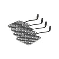 Mystim Self-Adhesive Electrodes (4 pcs) for electrostimulation, conductive