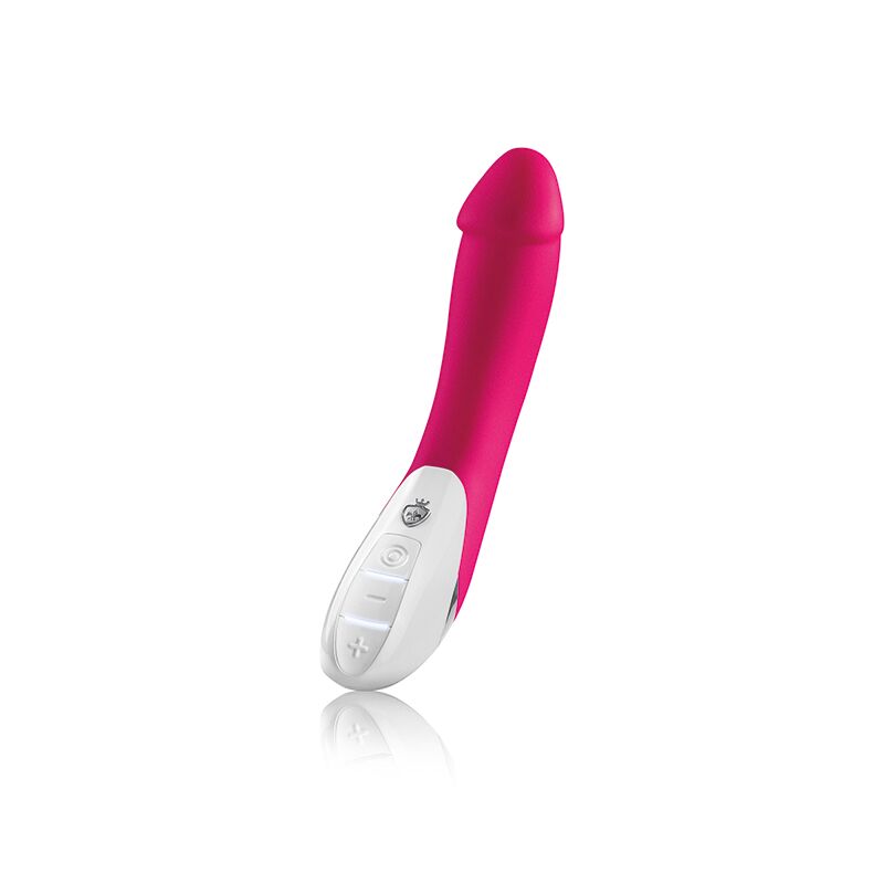 Powerful Vibrator Mystim Terrific Truman Pink with Two Motors and a Prominent Head